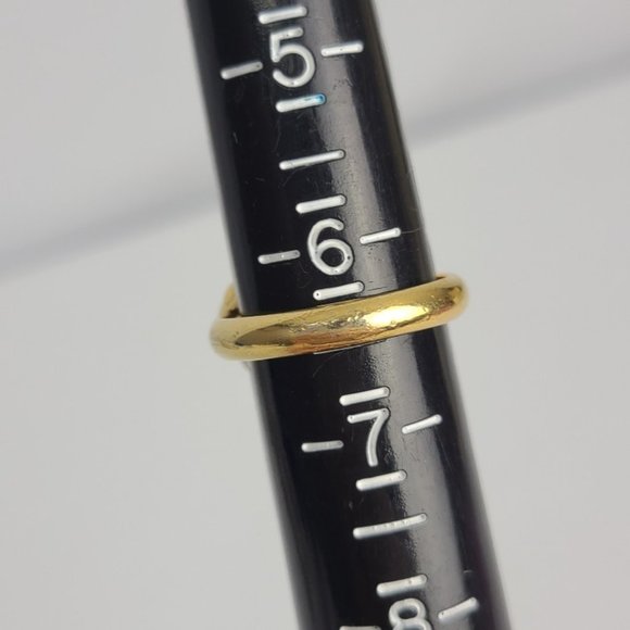 Vintage Avon Ring Gold Tone Faux Pearl - Picture 9 of 9